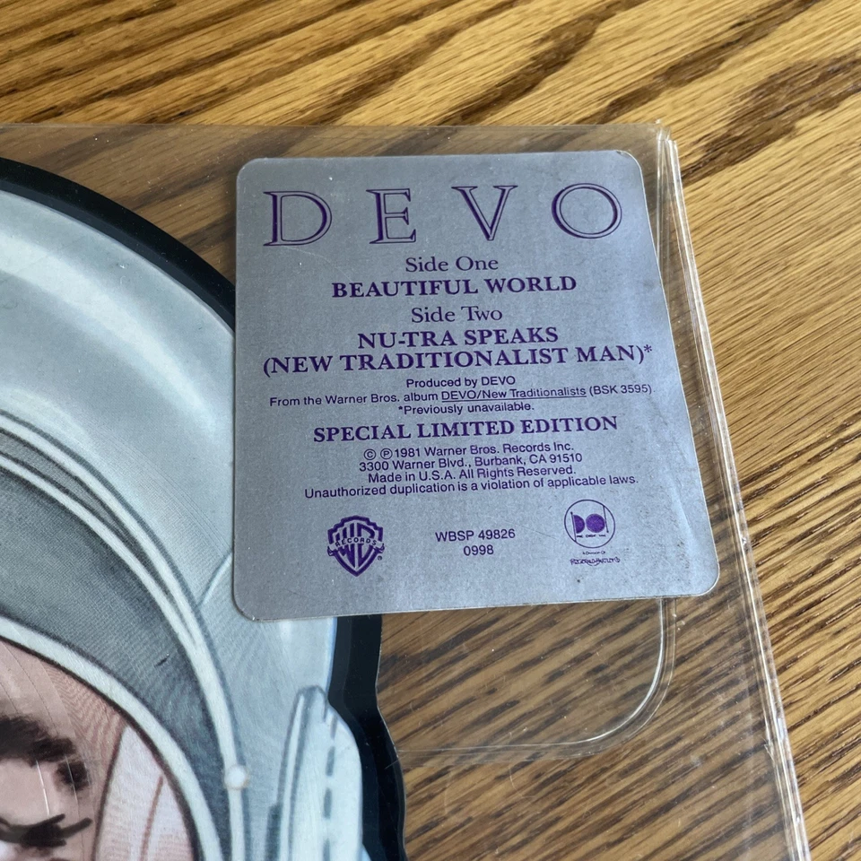 Devo ~ New Traditionalists Vinyl Picture Disc ~ Sealed. - Image 3 of 4