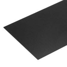1 Pcs Carbon Fiber Sheet 400x250x2mm Glossy Surface Plain Weave Panel Sheet