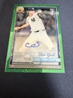 2026 Topps Chrome Black Cam Schlittler Green Refractor (Raw)