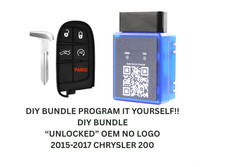 Diy Kit For Oem 5 Button Remote Start Key Fob For 2015-2017 Chrysler 200 Diy Kit For Oem 5 Button Remote Start Key Fob For 2015-2017 Chrysler 200