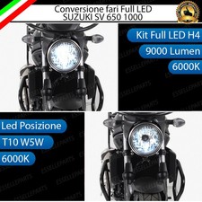 FARO A LED SUZUKI SV 650 1000 ANABBAGLIANTE ABBAGLIANTE H4 POSIZIONE T10