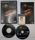 The Lord Of The Rings Fellowship Of The Ring (PS2) Complete W/Music CD/Card/Regi
