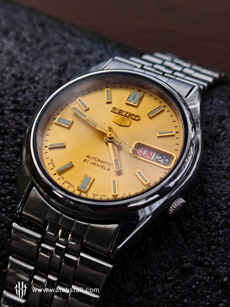 Seiko 5 21 Jewels Wristwatches for sale - eBay