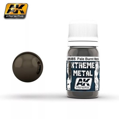 AK Interactive AK485 - Xtreme Metal Pale Burnt Metal 30ml - Neu