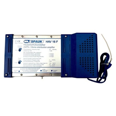 SPAUN HAV 16 F Hausanschlußverstärker Amplifier CATV- / Home Made In Germany