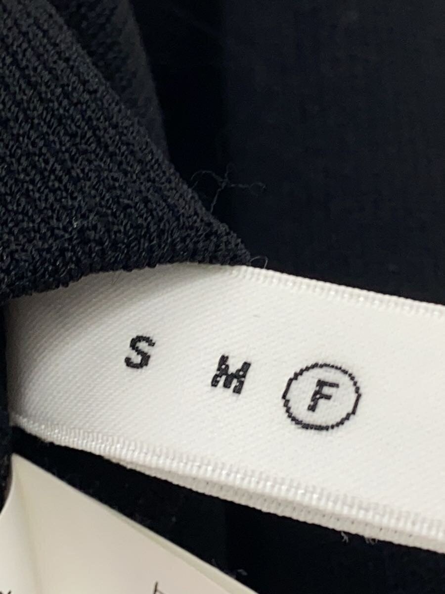 Ameri Jacketshort Knit/Free/Rayon/Black/Plain/012… - image 4