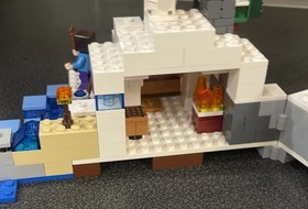 LEGO Minecraft: The Snow Hideout (21120) Complete with instructions
