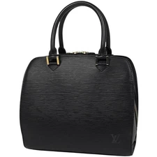 Louis Vuitton Ponchneuf Handbag M52052 Epi Noir Black #BS2092