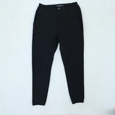 CUTS AO Jogger Pant Men's Medium M Black Slim Versaknit Stretch Tapered Athletic