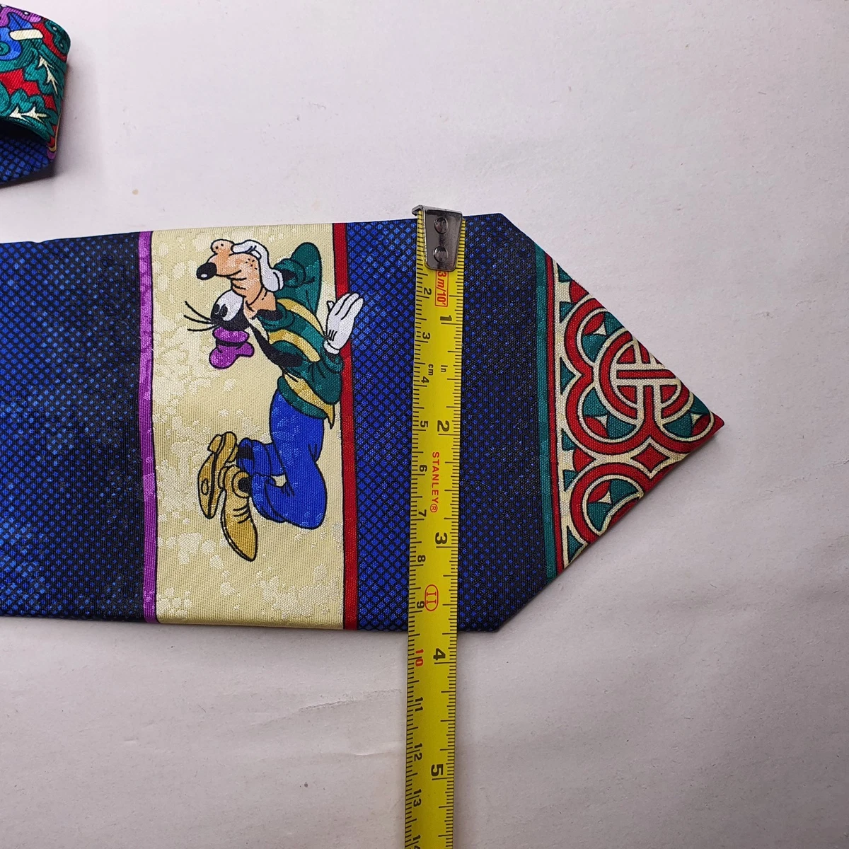 Disney Goofy Neck Tie Colourful Polyester 