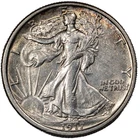1917-P Philadelphia Walking Liberty Half Dollar 50C AU+ Almost Uncirculated
