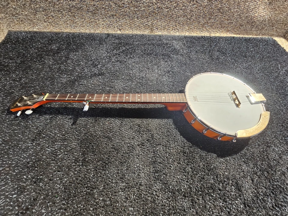 Epiphone Banjolele 37" 4-String Concert Banjo Ukulele, Satin Natural - Image 2 of 4