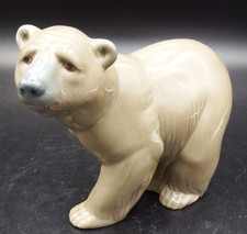 VTG Lladro Figurine - Attentive Walking Brown Bear -  #1204 - no box