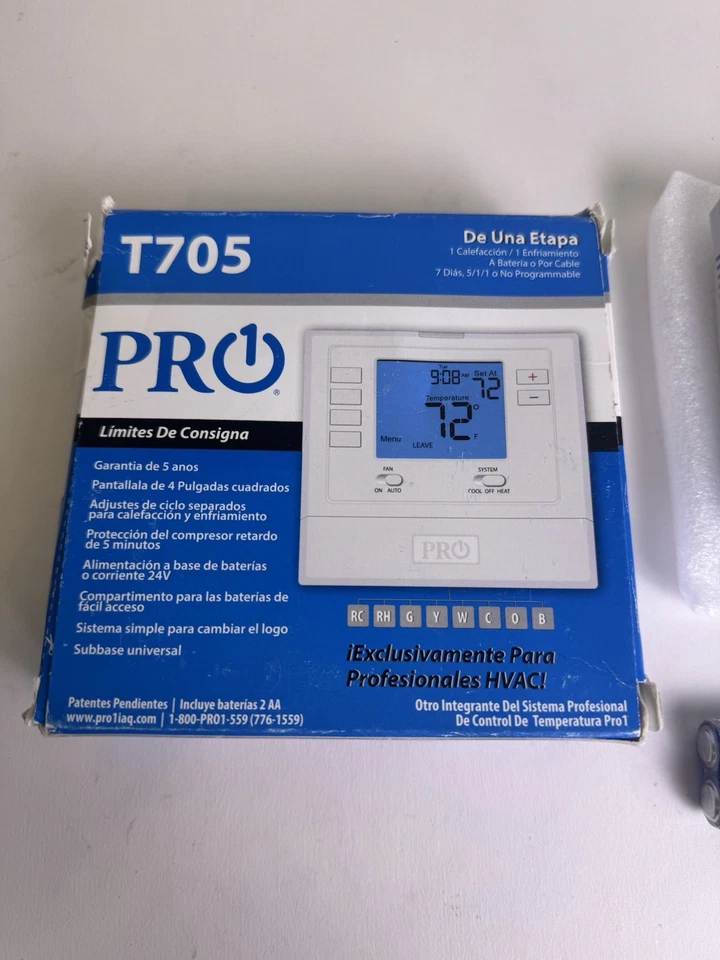 Pro1 T705 Programmable Digital Thermostat - Image 4 of 4
