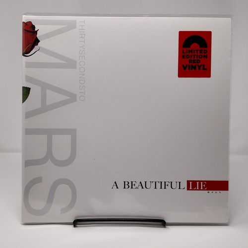 Thirty Seconds To Mars - A Beautiful Lie - Red Vinyl 1LP In Gatefold Sleeve - Imagen 3 de 11