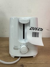 Currys ESSENTIALS two Slice Toaster In White C02TW17