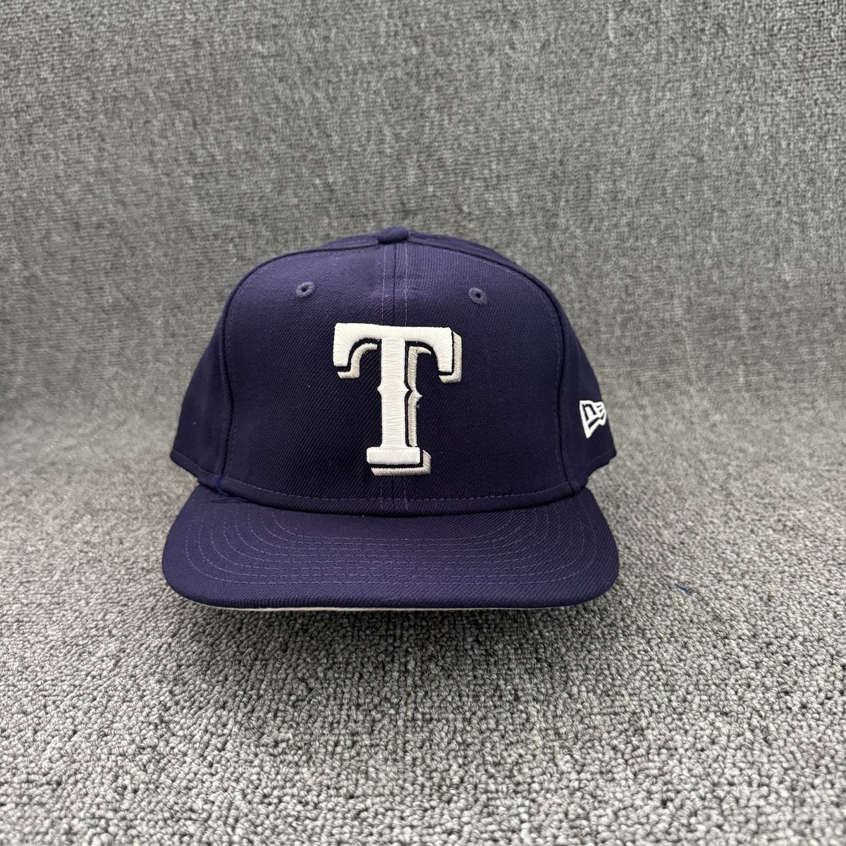 New Era Texas Rangers 9FIFTY Snapback Navy Blue One Size Hat