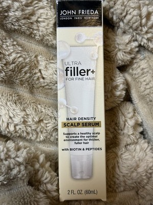 John Frieda Ultra Filler + For Fine Hair, HAIR DENSITY SCALP SERUM 2.OZ 