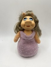 Fisher Price Miss Piggy Pink Beanbag Plush Vintage Toy Jim Henson The Muppets
