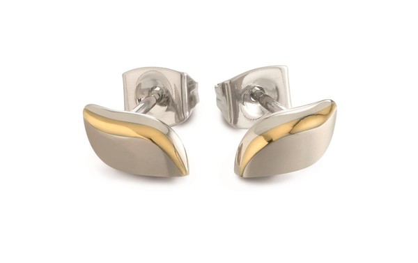 Boccia Titanium Ohrringe Ohrstecker Titan Bicolor 05044-02-image
