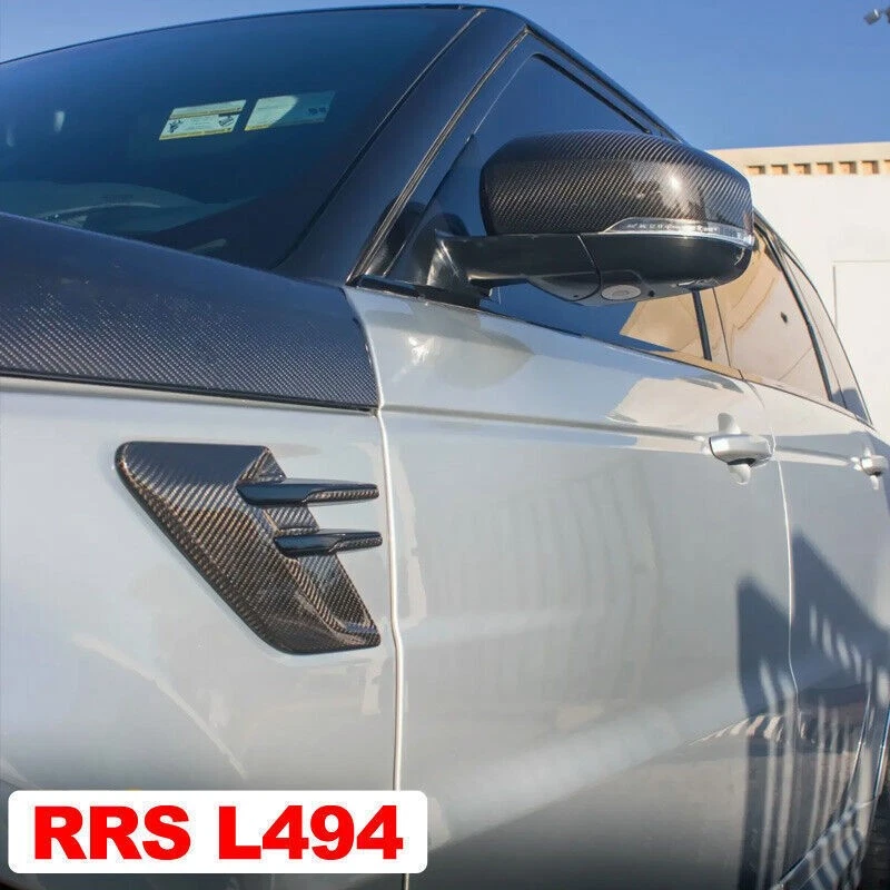 Reemplazo de cubiertas de espejos retrovisores de fibra de carbono SVR Tuning para Range Rover Sport 2014-2022 Foto 2 de 4