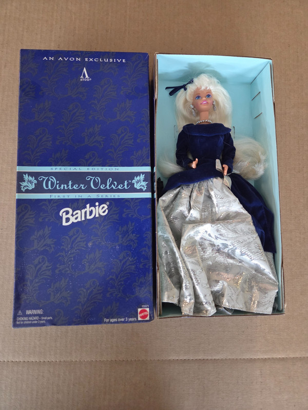 Winter Velvet Barbie Special Edition An Avon Exclusive