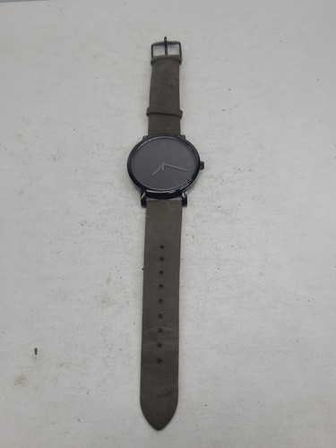 Reloj Timex Hombre Gunmetal Esfera Marrón Correa Cuero T2N795 - Imagen 2 de 8