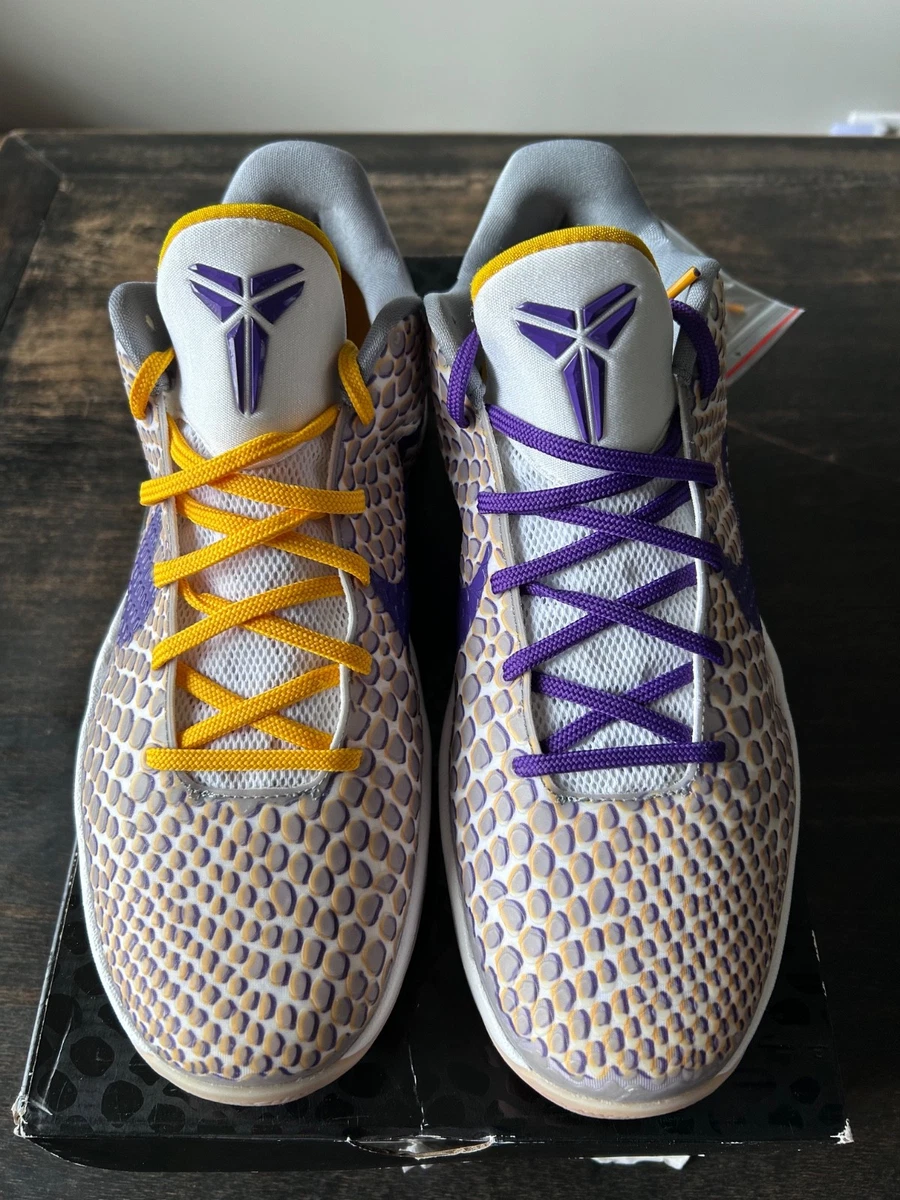 Nike Zoom Kobe 6 3D Lakers | eBay