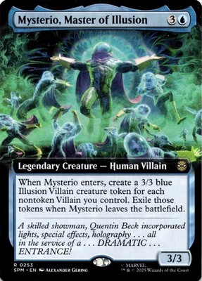 Mysterio, Master of Illusion 253 Marvel's Spider-Man Magic: The Gathering NM