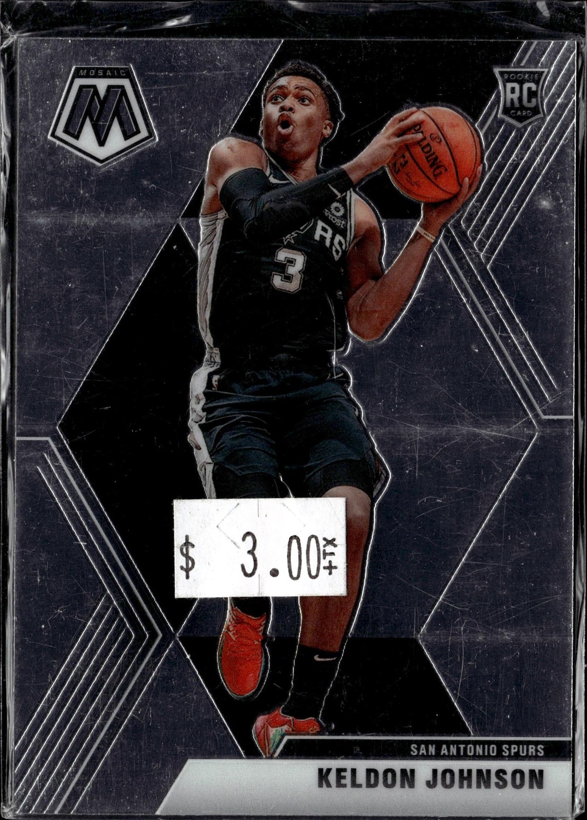2019-20 Panini Mosaic #238 Keldon Johnson