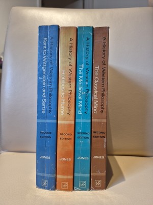A History Of Western Philosophy W.t.jones 2nd Edition Volumes 1 To 4 Paperback 