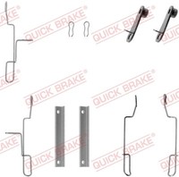Quick Brake 109-1188 ZubehöRsatz, Scheibenbremsbelag For CitroËN Peugeot
