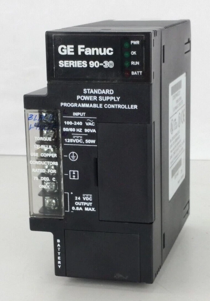 GE FANUC IC693PWR321Y POWER SUPPLY SERIES 90-30 - Image 2 of 4