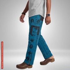 Ankara Cargo Trousers, Bold Tribal Patchwork Print Pants, African Wax Print
