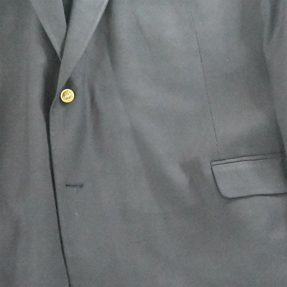 Blazer Traje Chaqueta Abrigo Deportivo GS 64R Azul Marino Grande Alto Para Hombre Foto 3 de 4