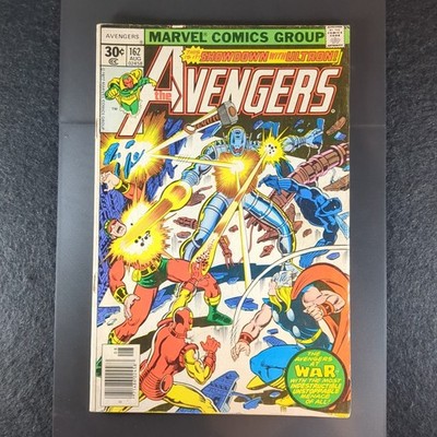 The Avengers #162 - Bronze Age - Vs. Ultron Cover - 1st Appearance of Jocasta