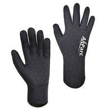 3mm Ultra Stretch Neoprene Water Gloves   Five Finger Winter Gloves for Sc
