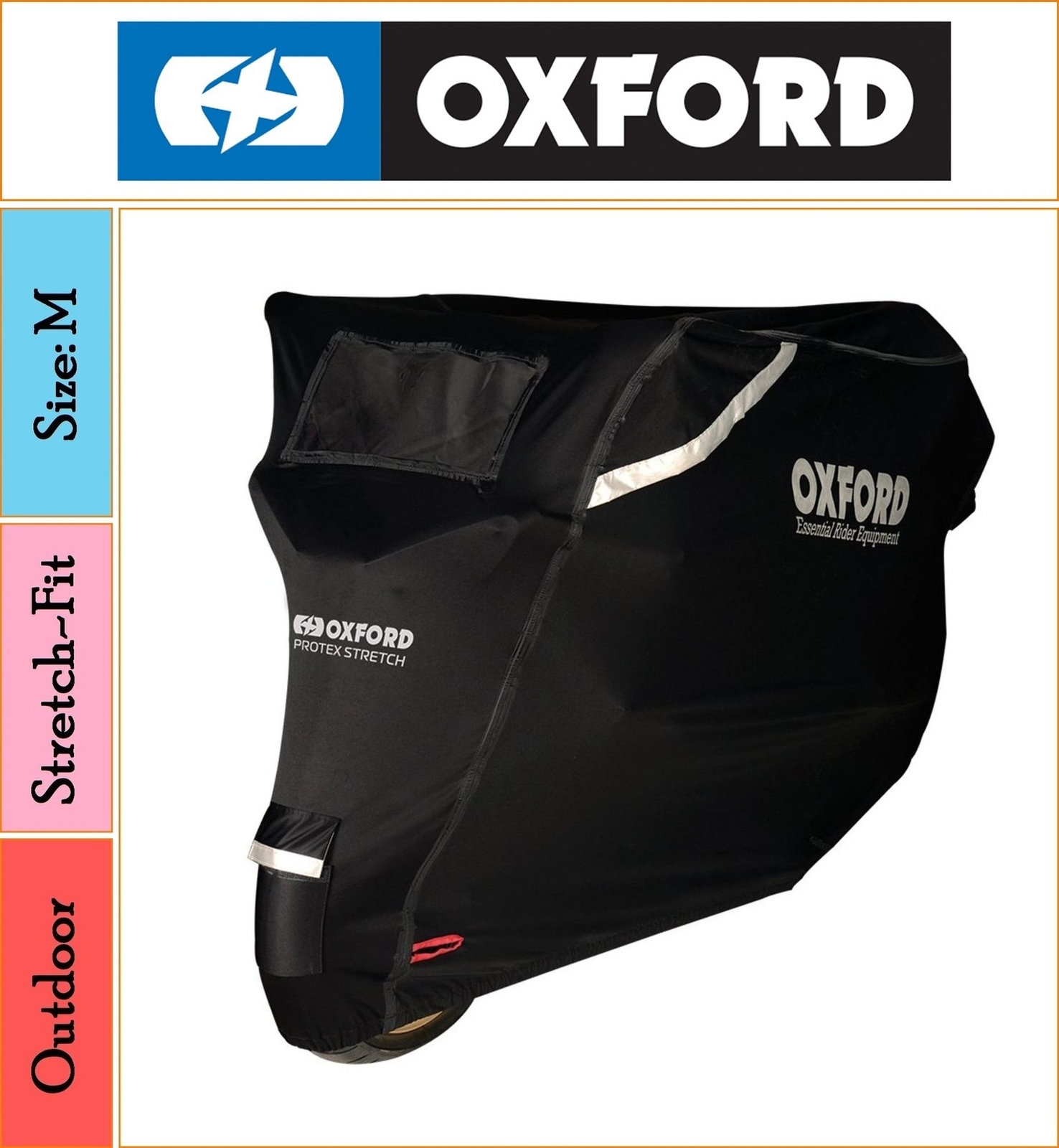 AJS TN25 250 2015-2017 [Cubierta de lluvia para exteriores elástica Oxford Protex]