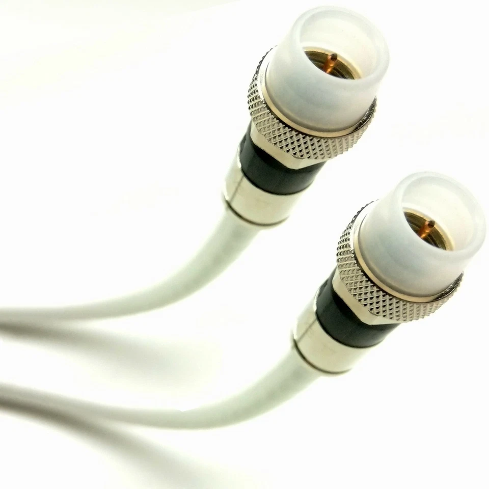 TRI-SHIELD WEATHER SEAL 18AWG Indoor Outdoor RG-6 Coaxial Cable BRASS CONNECTOR - Image 4 of 4