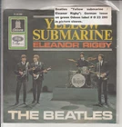 THE BEATLES  Yellow Submarine PICTURE SLEEVE GERMANY 45 rpm 7" VINYL RECORD