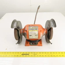 Central Machinery 37823 8" Bench Grinder 3/4HP 3450RPM 115V Single Phase Tested