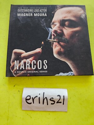 Narcos Wagner Moura Netflix Season 2 FYC Emmy Promo DVD 3 Episodes 2017 Screener