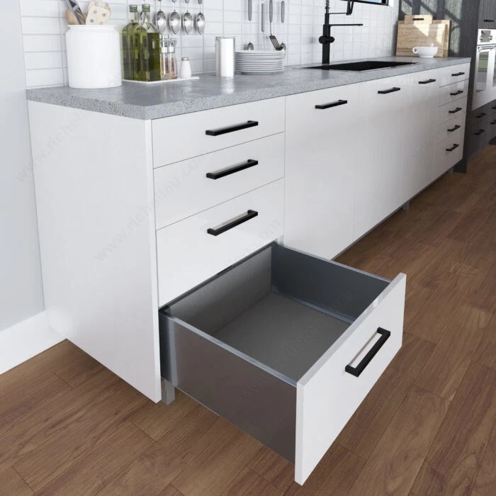 Ящик AXIAL - 199 мм высота AXL199550105, серебристый - Изображение 2 из 4