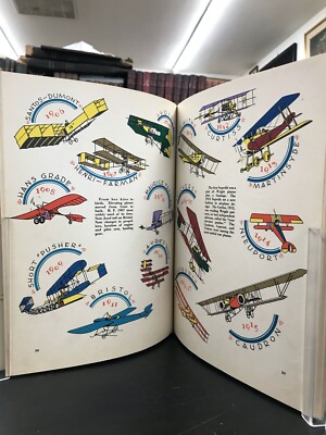 The Illustrated History of Air Travel 洋書 1928 MacMillan Picture Book of Flying - Illustrated History of