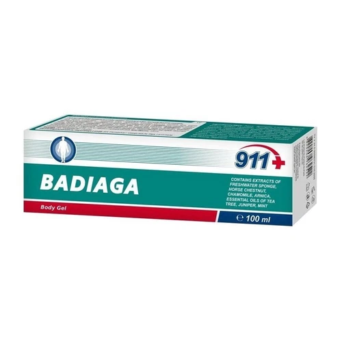 Badiaga Body Gel Natural Remedy Against Bruises Injuring 100ml