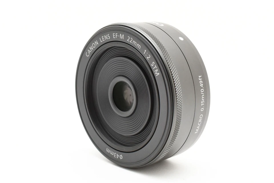 🚀🎁《EXCELENTE COMO NUEVO》Lente Canon EF-M 22mm F2 STM para EOS M de JAPÓN✈✈✈✈✈✈✈✈✈✈✈✈✈✈✈✈✈✈✈✈ Foto 2 de 4