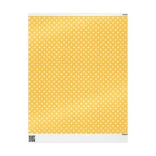 Cheerful Floral Wrapping Paper, Yellow Daisy Gift Wrap for All Occasions,