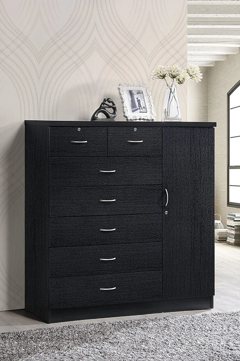 Hodedah 7 drawer jumbo chest deals