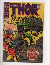 Marvel Comics Thor Volume 1 Book #142 Lower Mid Grade 1967 Bronze Age Comic