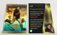 1997 Select AFL Ultimate Signature Redemption Card SC2 James Hird-ESS #73-READ